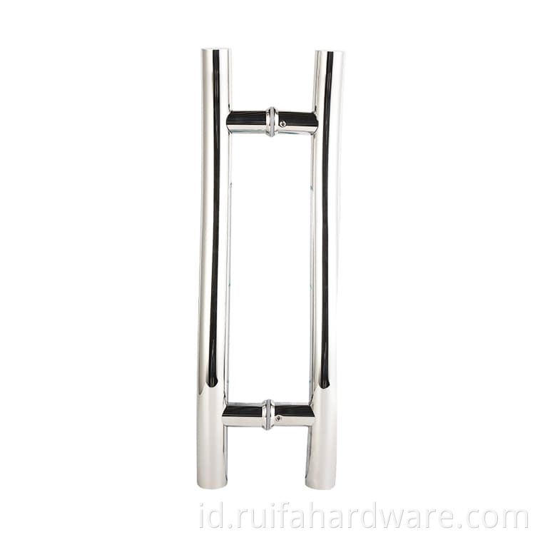S-shaped Stainless Steel Glass Door Handle (5)